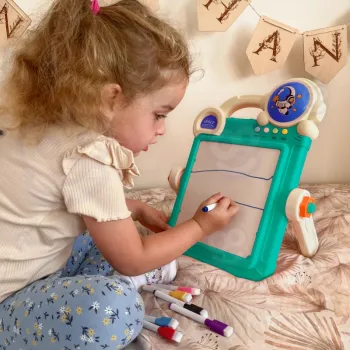 WOOPIE Dwustronna Tablica do Rysowania Gra Tetris 2w1