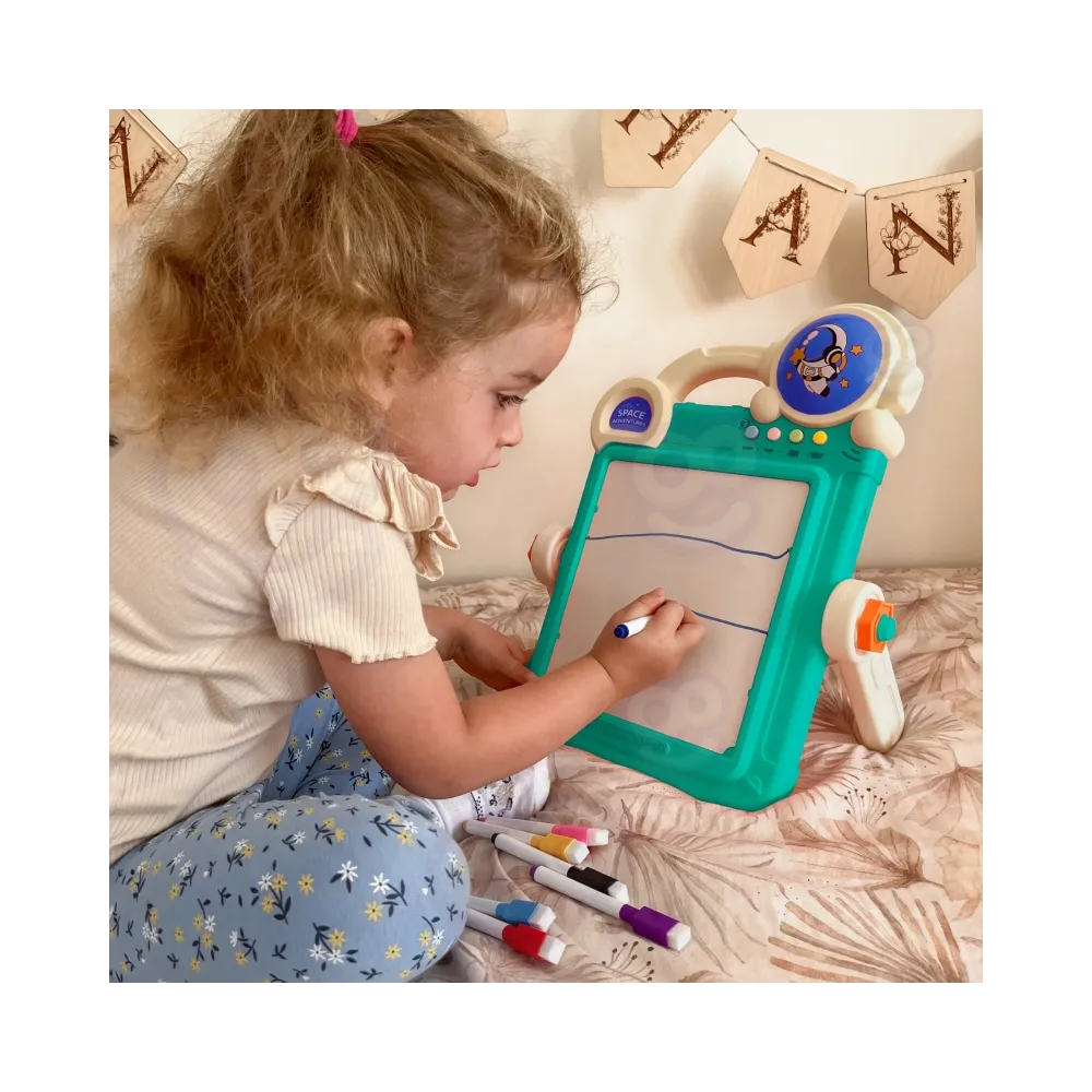 WOOPIE Dwustronna Tablica do Rysowania Gra Tetris 2w1