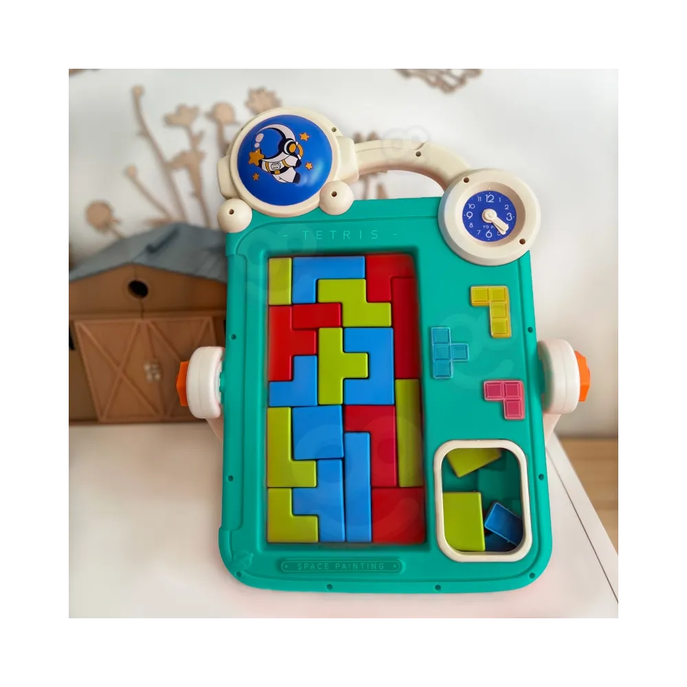 WOOPIE Dwustronna Tablica do Rysowania Gra Tetris 2w1