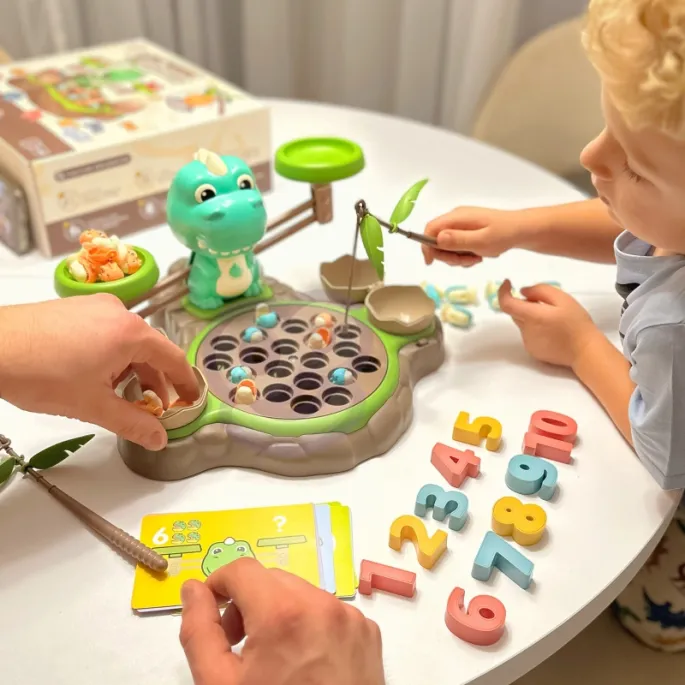 Waga szalkowa WOOPIE rozwija kreatywność i zdolności manualne.