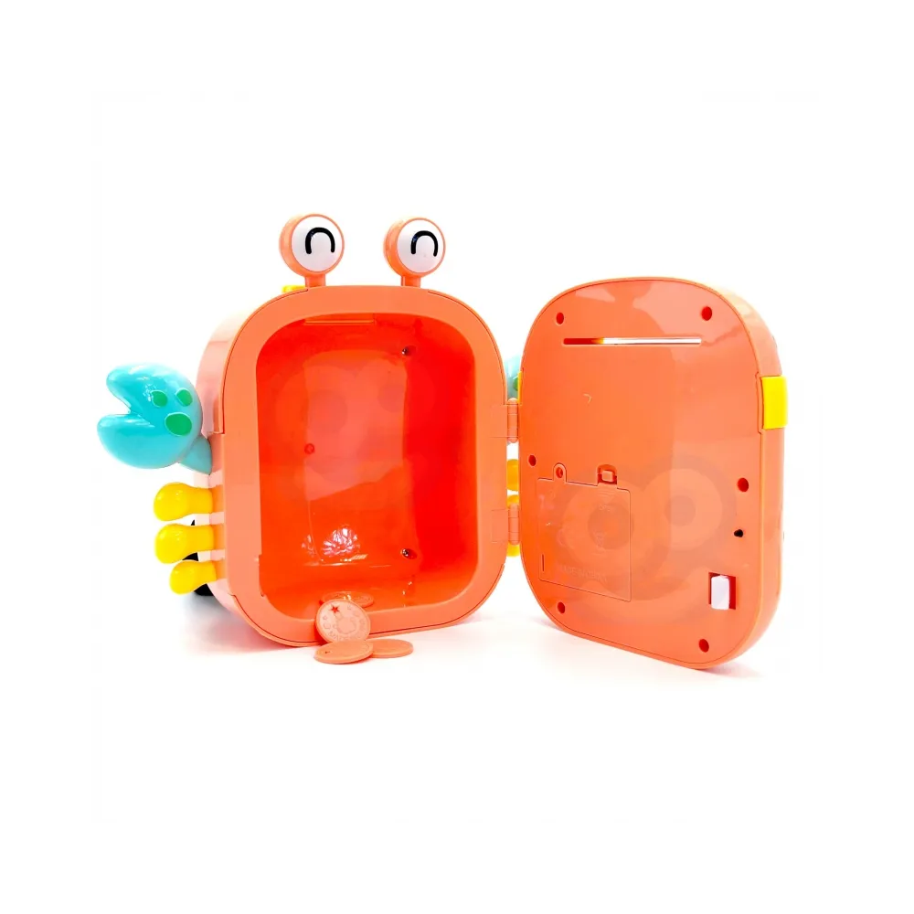 WOOPIE Interaktywny Sejf Kasa Sklepowa Plecak z Klawiaturą 4w1 Monety