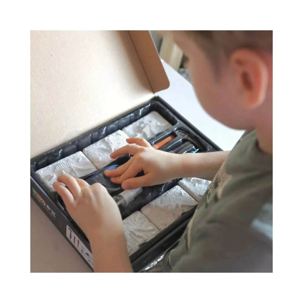 WOOPIE Zestaw Archeologiczny Wykopaliska Szkieletów Dinozaurów 6w1 Mały Archeolog