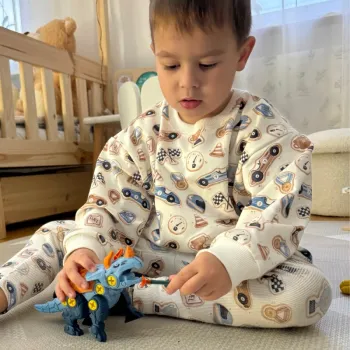 WOOPIE Zestaw Dinozaury do Skręcania 3 szt.