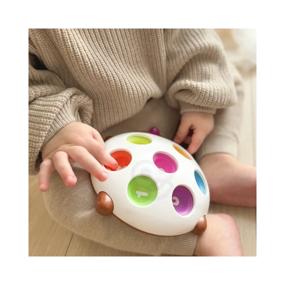 pop-it w kształcie jeża dla zabawy i nauki