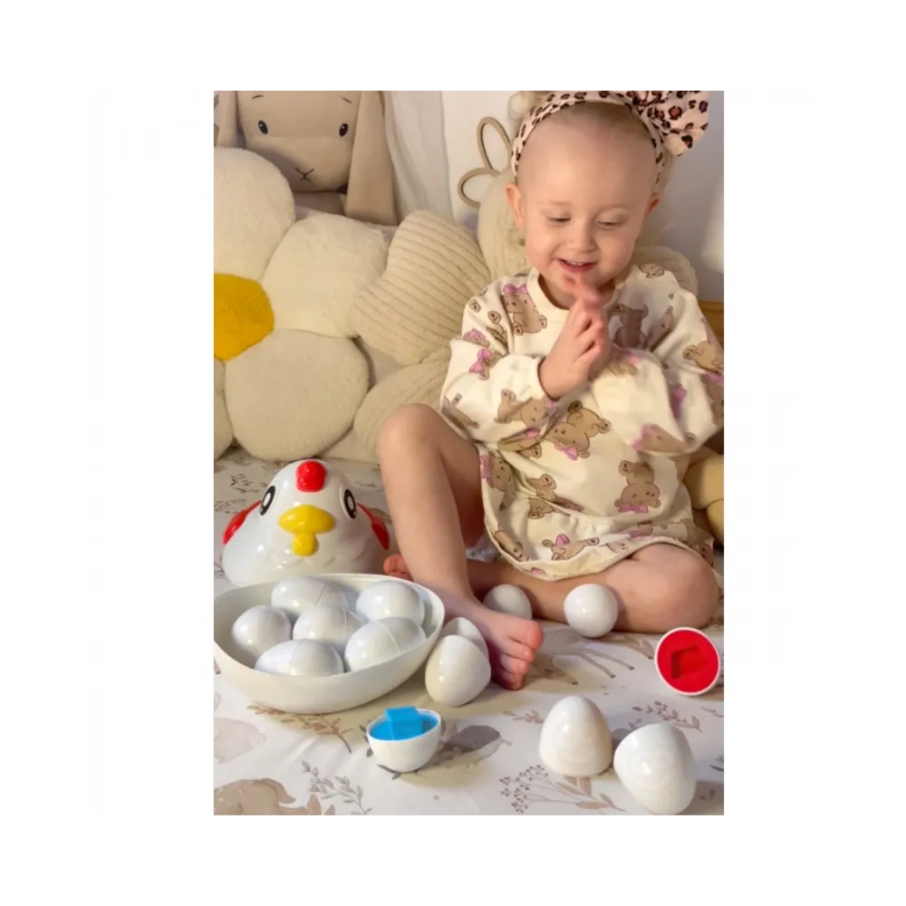 WOOPIE Edukacyjna Kurka Montessori Sorter Nauka Kształtów