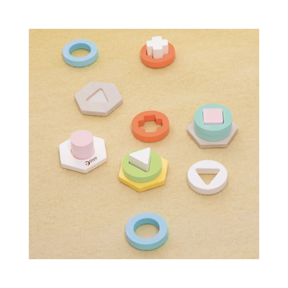 Drewniana układanka dla dzieci