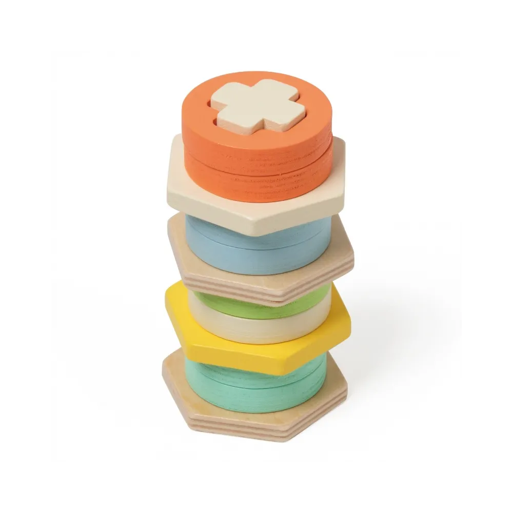 Minimalistyczny sorter kształtów