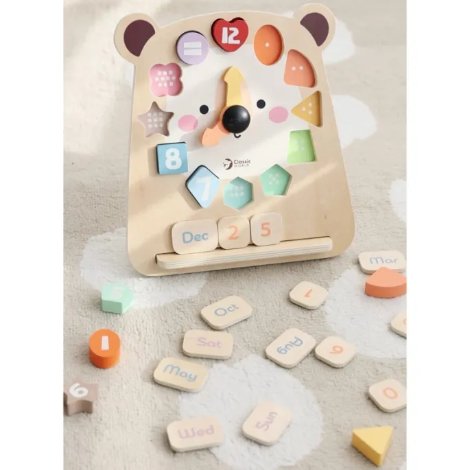 Zegar misia z wyjmowanymi cyframi