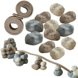 Elastyczny tor kulkowy do kreatywnej zabawy dzieci.