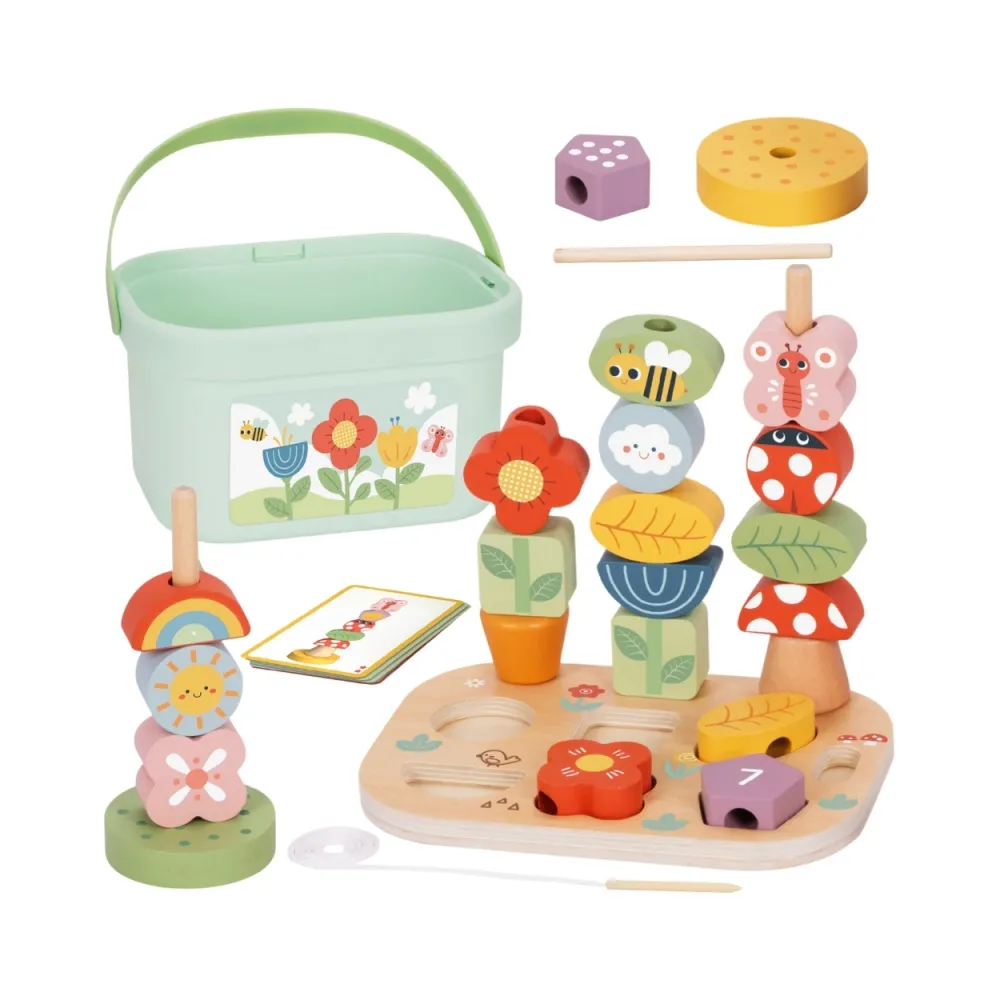 TOOKY TOY Box Edukacyjny 5 w1 Magiczny Ogród Montessori