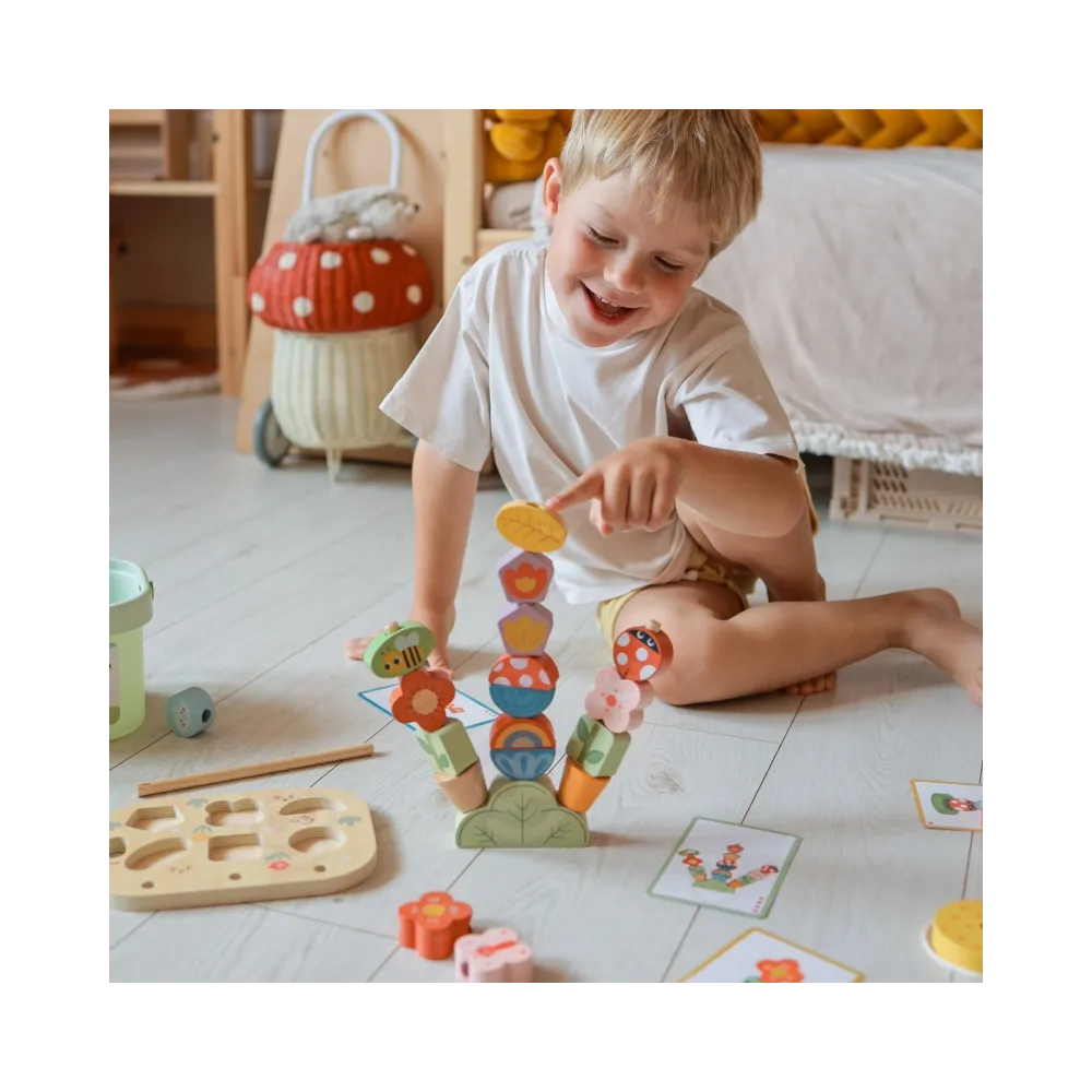 TOOKY TOY Box Edukacyjny 5 w1 Magiczny Ogród Montessori