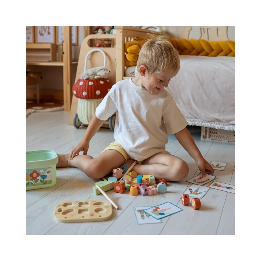 TOOKY TOY Box Edukacyjny 5 w1 Magiczny Ogród Montessori