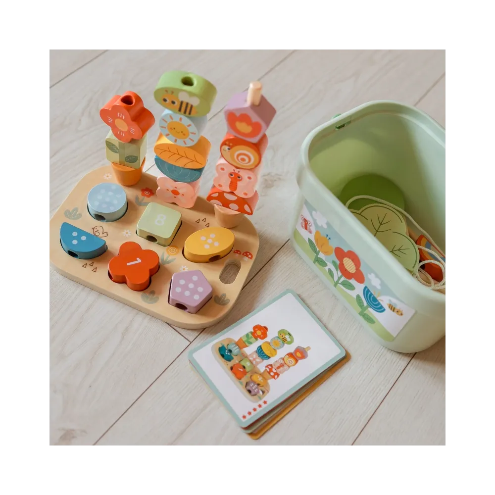 TOOKY TOY Box Edukacyjny 5 w1 Magiczny Ogród Montessori