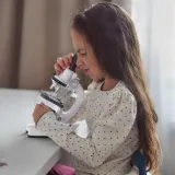 WOOPIE Mikroskop Cyfrowy LED Przybliżenie do 1200x Zestaw XXL z Adapterem do Smartfona