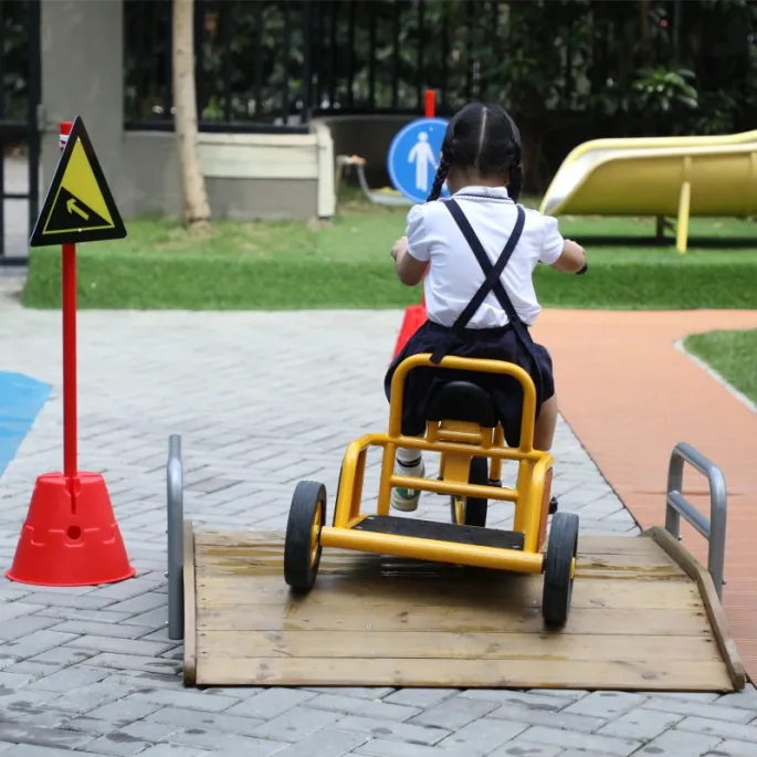 Zestaw znaków drogowych do edukacji dzieci o bezpieczeństwie