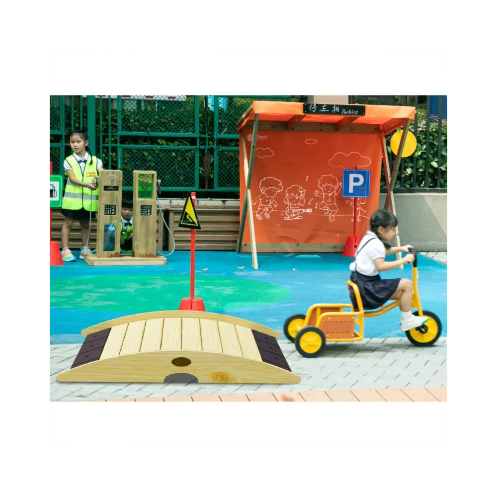 CLASSIC WORLD EDU Zestaw Dużych Znaków Drogowych 90cm - 8el