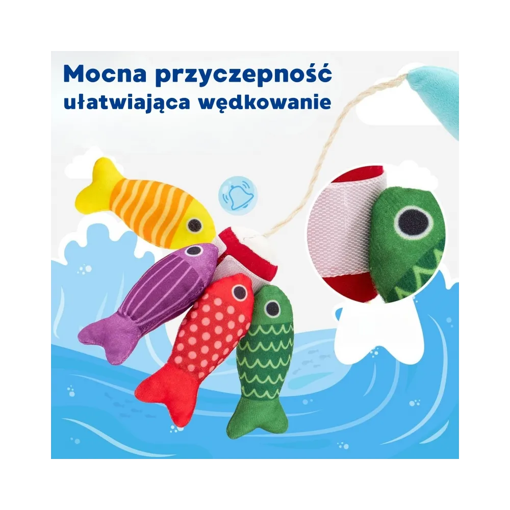 WOOPIE Zestaw Małego Wędkarza Nauka Liczenia 22 El.