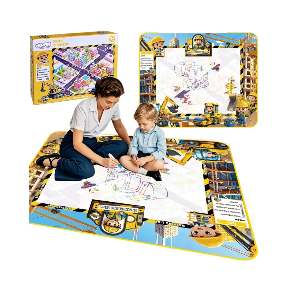 WOOPIE Mata Wodna do Malowania Zestaw Kreatywny z Akcesoriami