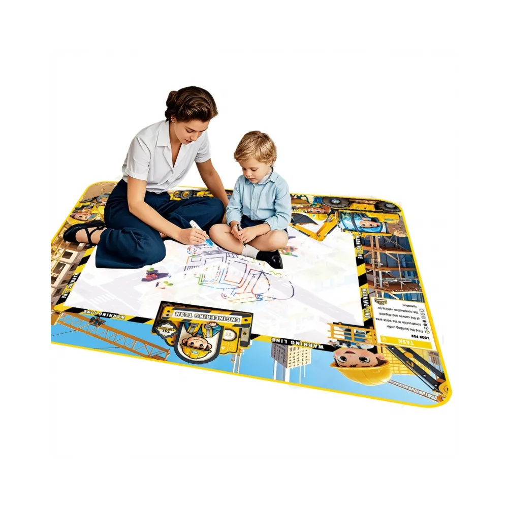 WOOPIE Mata Wodna do Malowania Zestaw Kreatywny z Akcesoriami