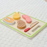 VIGA Zestaw do Krojenia Mięsa – Realistyczna Zabawa w Kuchnię