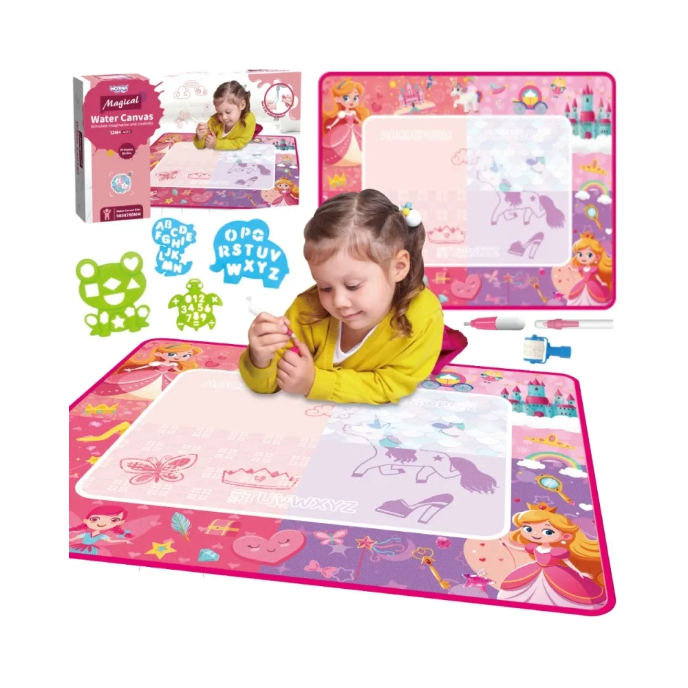 WOOPIE Mata Wodna Magiczna do Rysowania dla Małej Księżniczki