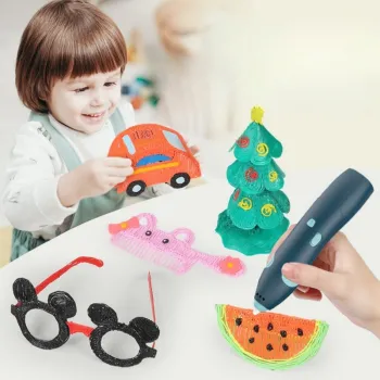 WOOPIE 3D Drukarka-Długopis Pen Bezpieczny Wkłady Usb