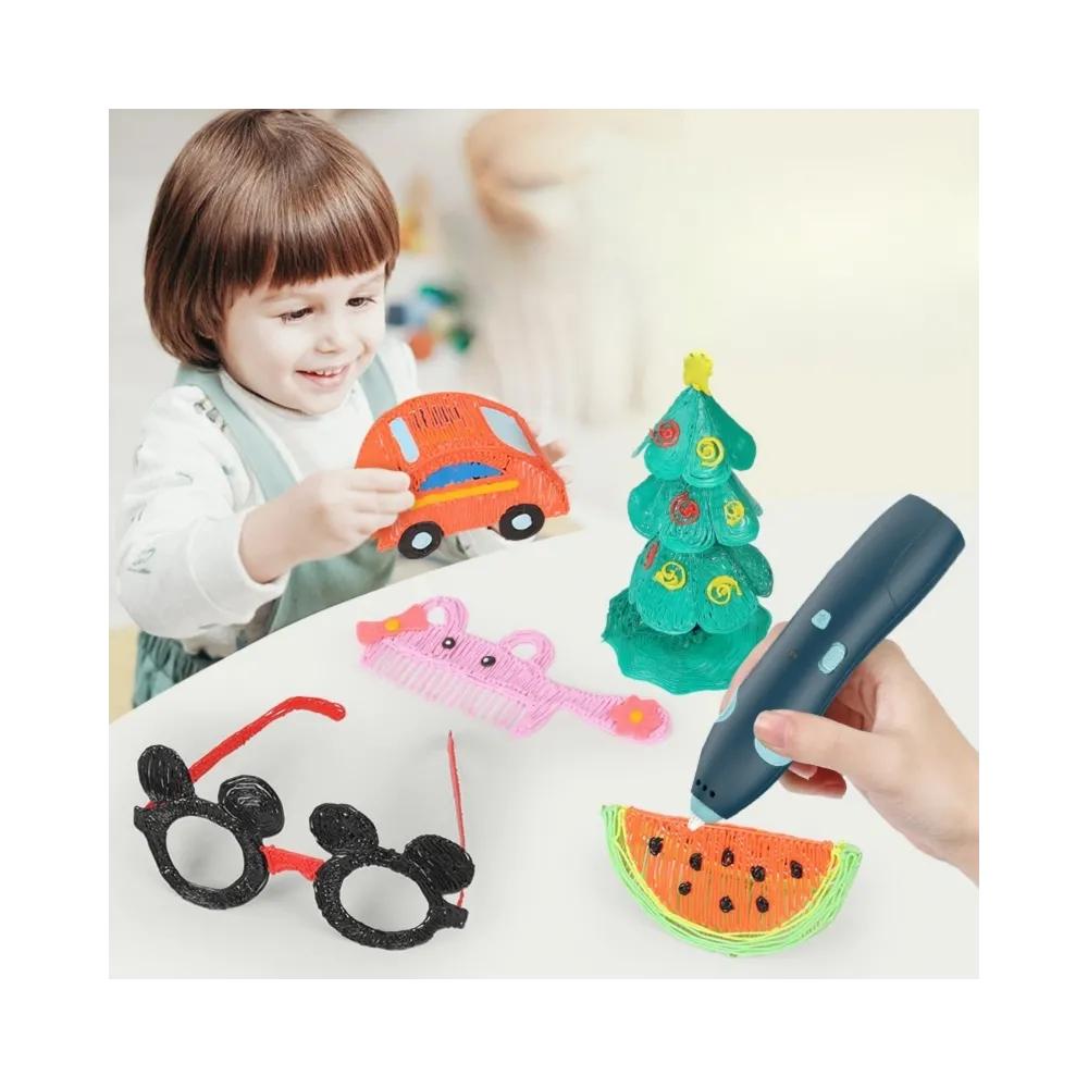 WOOPIE 3D Drukarka-Długopis Pen Bezpieczny Wkłady Usb