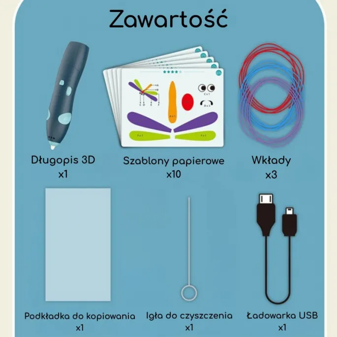 Twórz trójwymiarowe modele z długopisem 3D