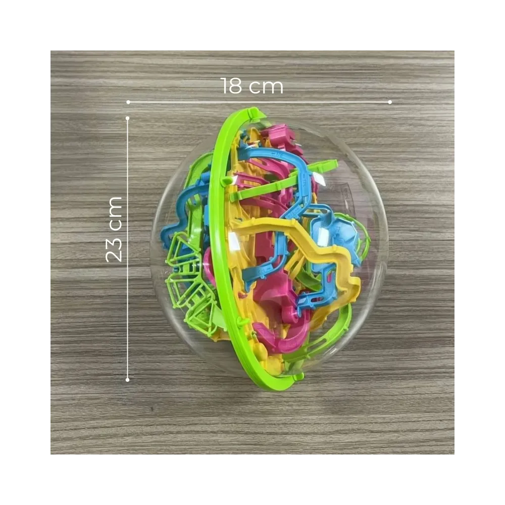 WOOPIE Labirynt Kulkowy 3D 360 Gra Logiczno Zręcznościowa