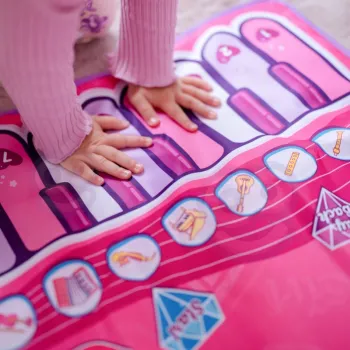 WOOPIE Duża Mata Muzyczna 2w1 Perkusja Interaktywna Pianino