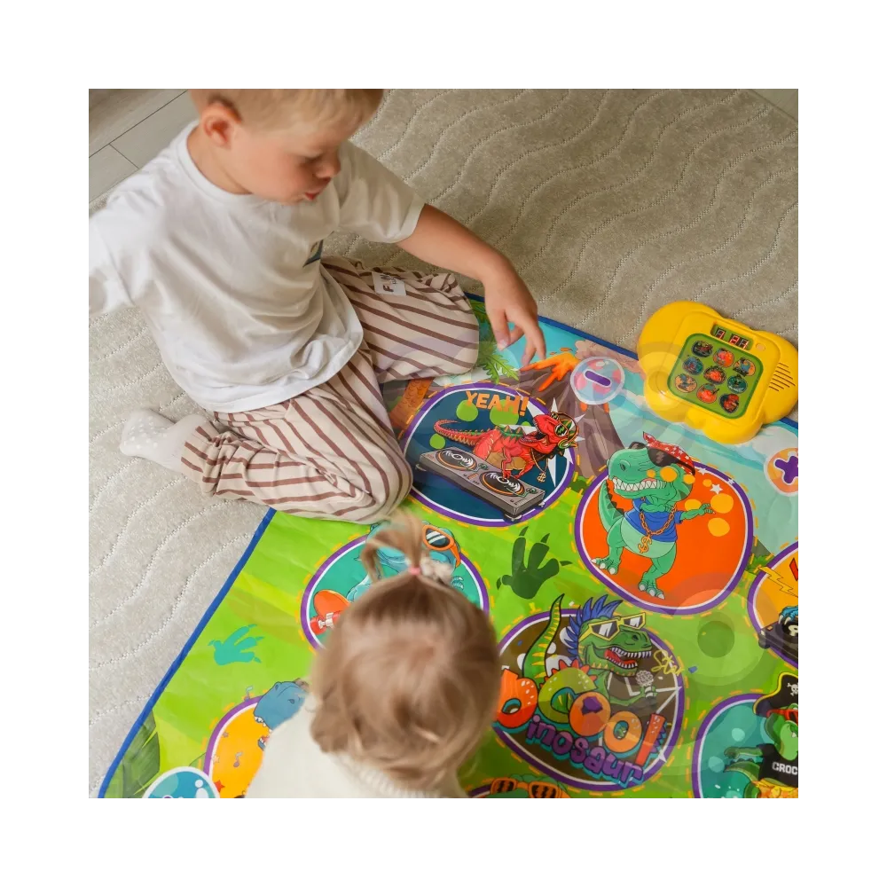 WOOPIE Mata Muzyczna Dinozaury Zręcznościowa Gra Taneczna