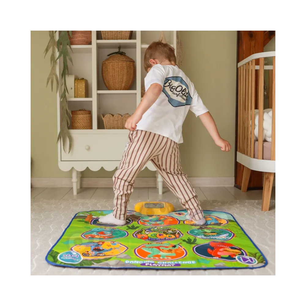 WOOPIE Mata Muzyczna Dinozaury Zręcznościowa Gra Taneczna