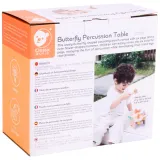 Estetyczna zabawka w kształcie motyla z kołkami