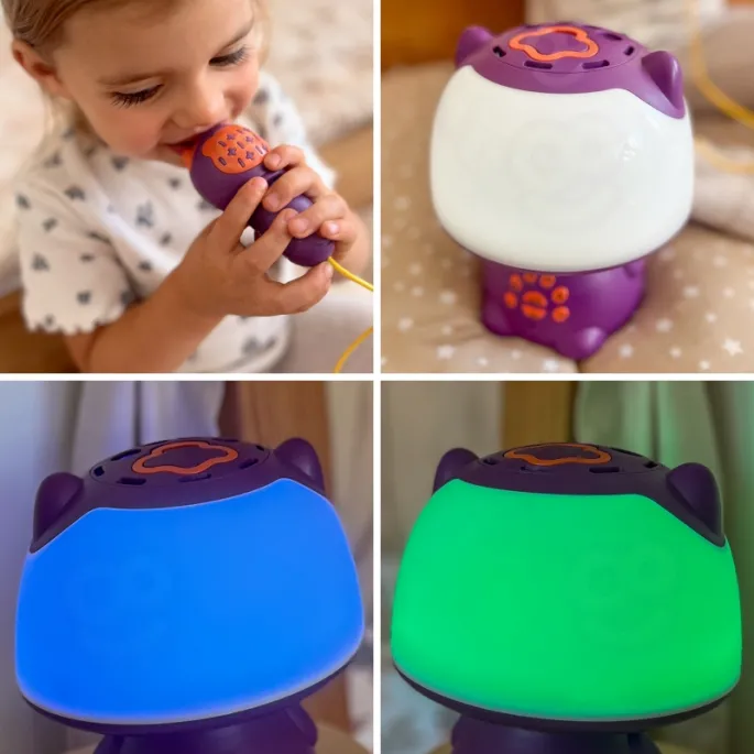 WOOPIE głośnik z podświetleniem LED i Bluetooth