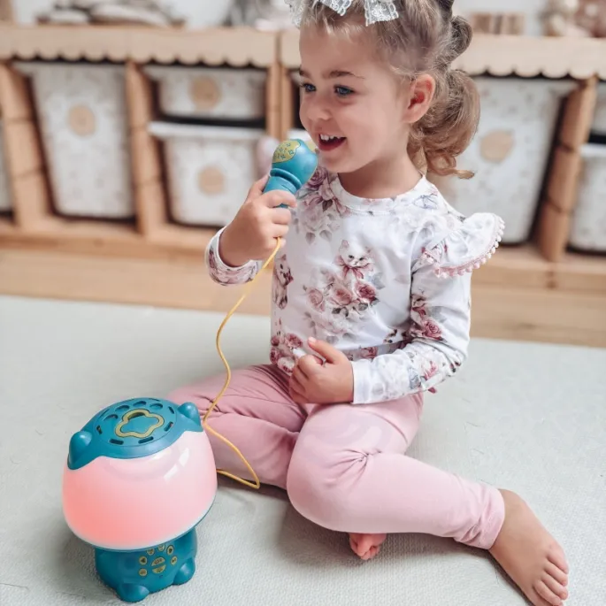 Głośnik Bluetooth z funkcją karaoke dla dzieci