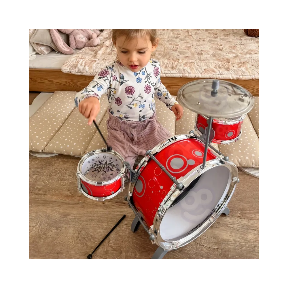 WOOPIE Zestaw Perkusyjny Edukacyjmy dla Dzieci Nauka Muzyki