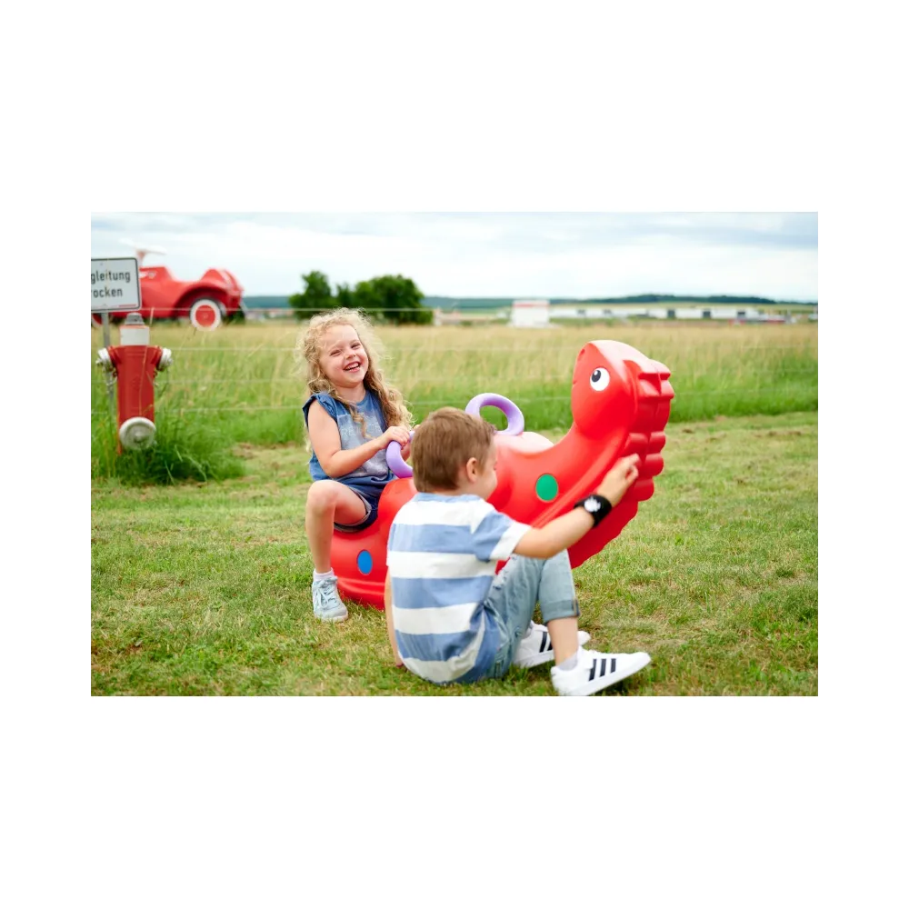 Wieloosobowy bujak Dinozaur - świetna zabawa