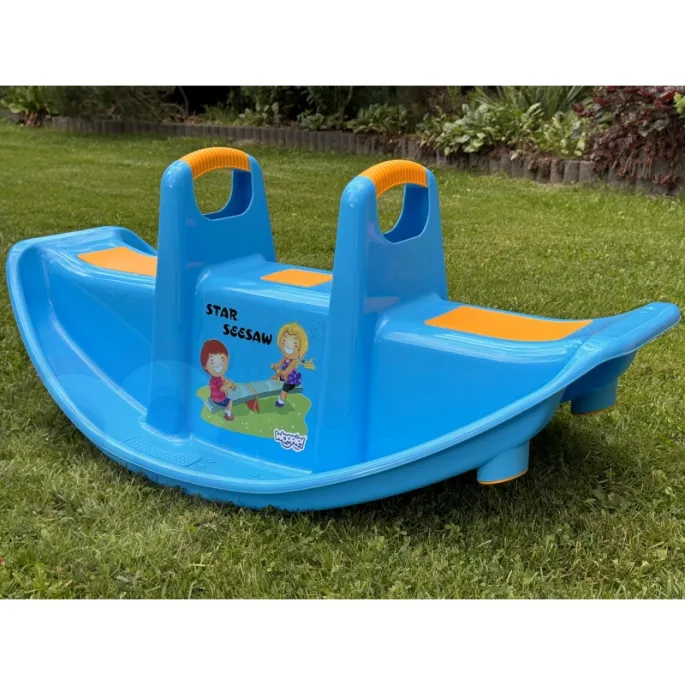 Huśtawka dla 1-2 dzieci z ergonomicznym kształtem.