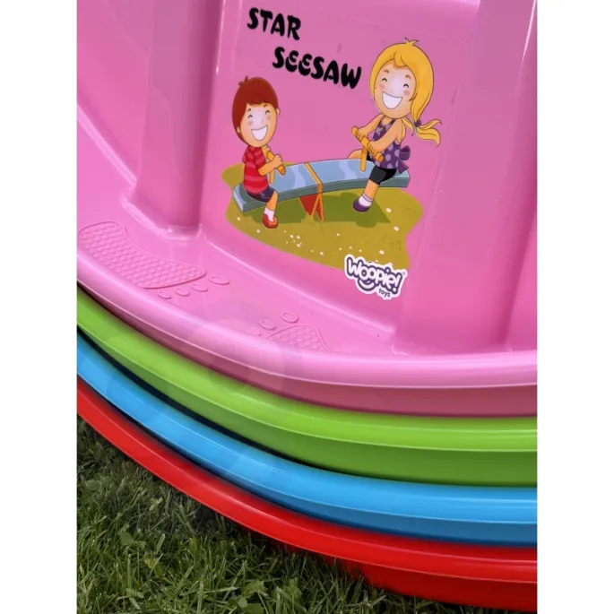 Ergonomiczny bujak z antypopoślizgowymi siedziskami