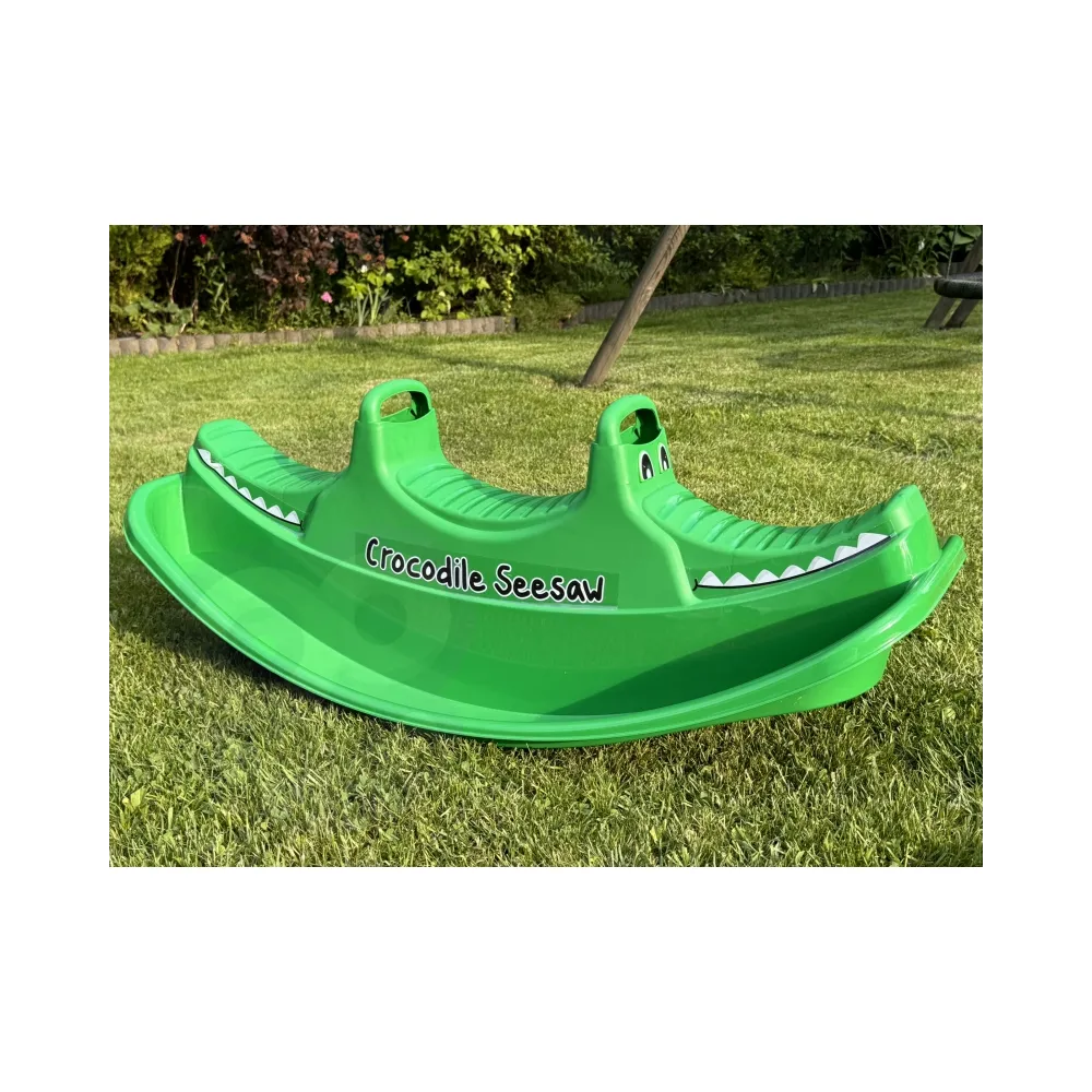 Stylowy krokodyl do równoważnej zabawy dla dzieci