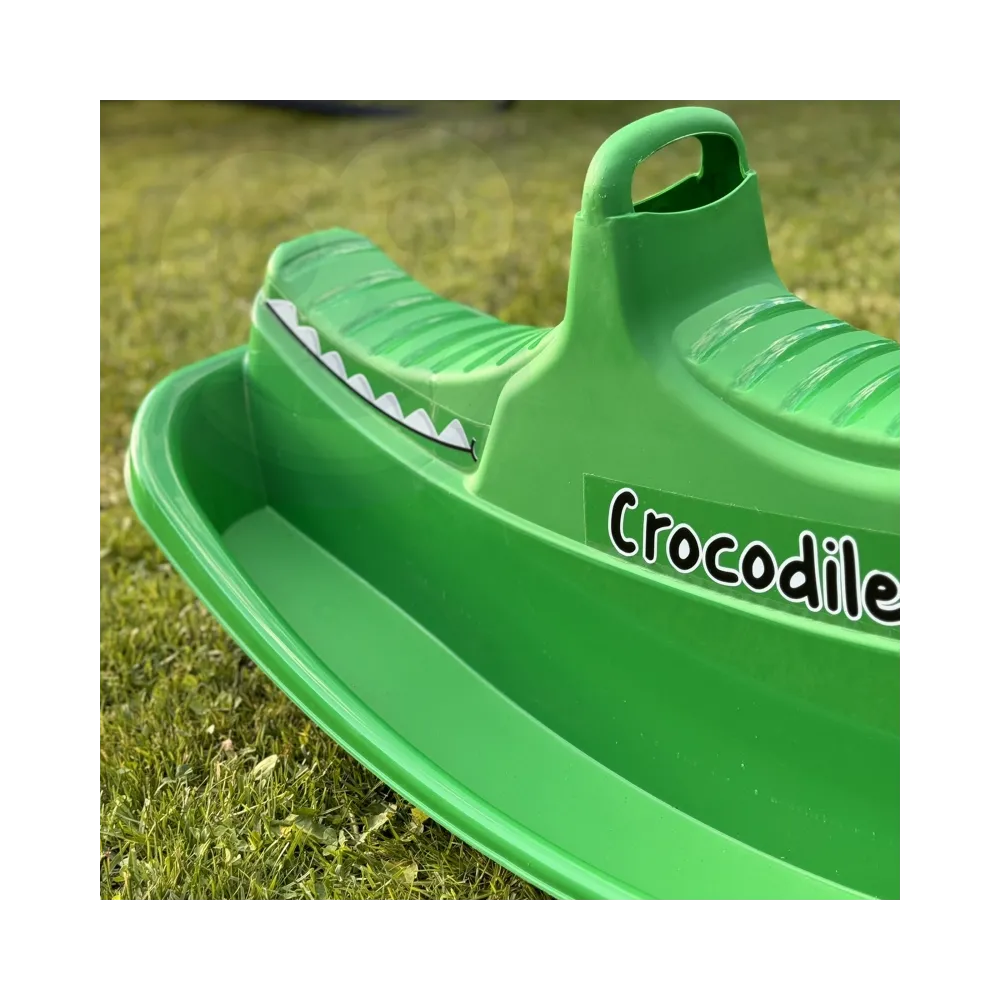 Antypoślizgowe siedziska w huśtawce WOOPIE krokodyl