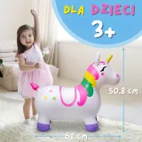 Jednorożec do skakania Woopie – rozwój motoryki i świetna zabawa