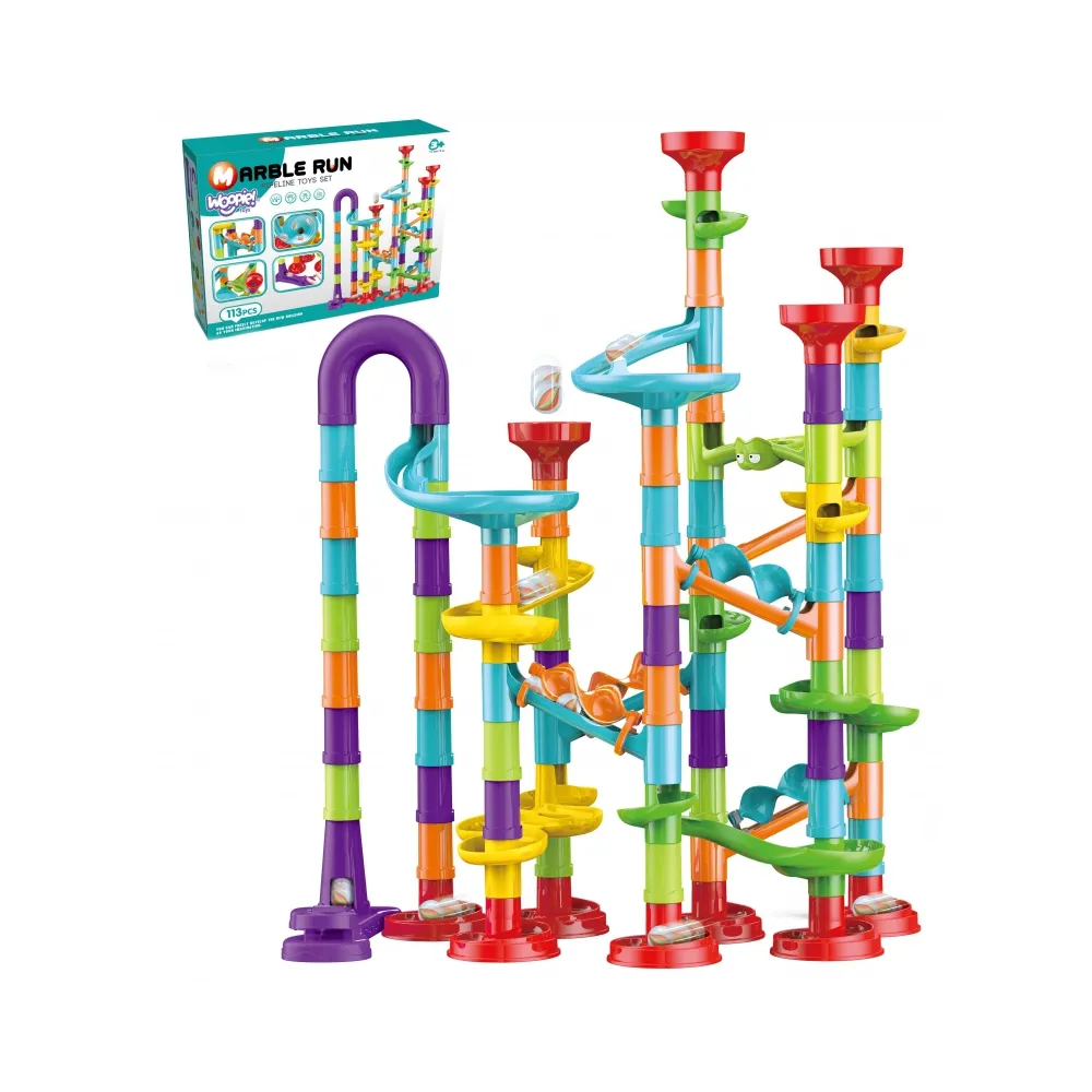 WOOPIE Kulodrom Tor Kulkowy Zestaw Spirala 113 el.