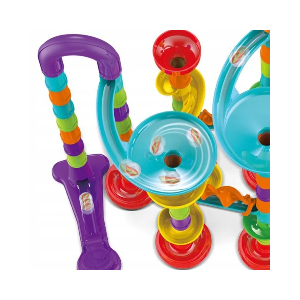 WOOPIE Kulodrom Tor Kulkowy Zestaw Spirala 113 el.