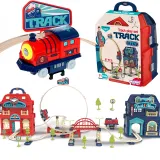 Elektryczna kolejka składana w walizkę dla dzieci