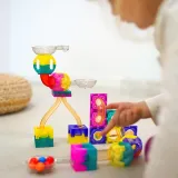 WOOPIE Klocki Magnetyczne Tor Kulkowy Kulodrom 89 el.