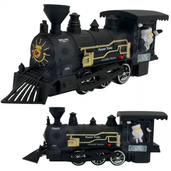 WOOPIE Pociąg Lokomotywa Zestaw XXL Tor 403 cm