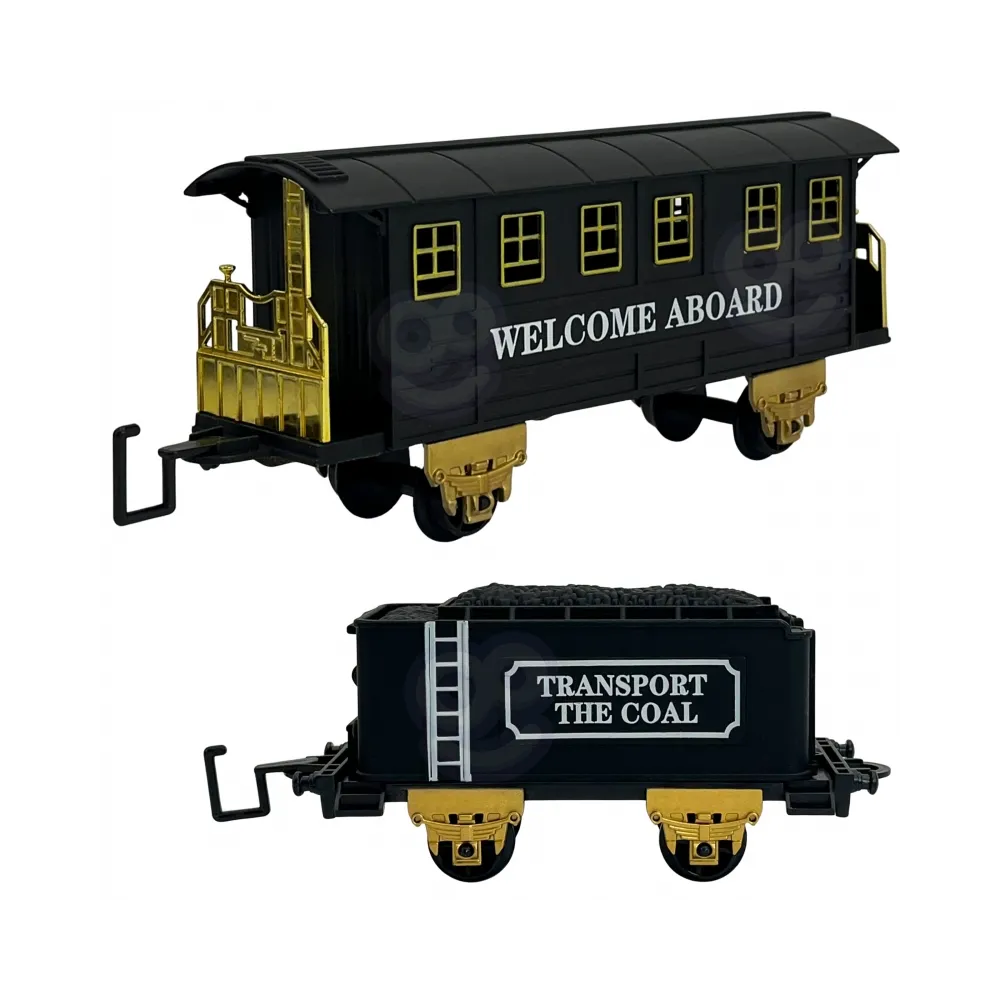 WOOPIE Pociąg Lokomotywa Zestaw XXL Tor 403 cm