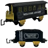 WOOPIE Pociąg Lokomotywa Zestaw XXL Tor 403 cm