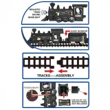 WOOPIE Pociąg Lokomotywa Zestaw XXL Tor 403 cm